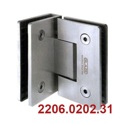 Bản lề cửa kính 2206-GG90°