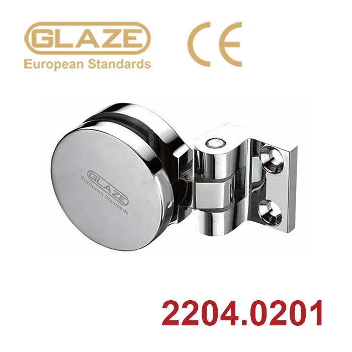 Bản lề kính tường 90° 2204