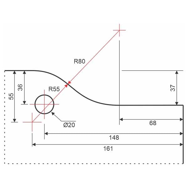 Kẹp kính trên cửa bản lề sàn - Ảnh 4