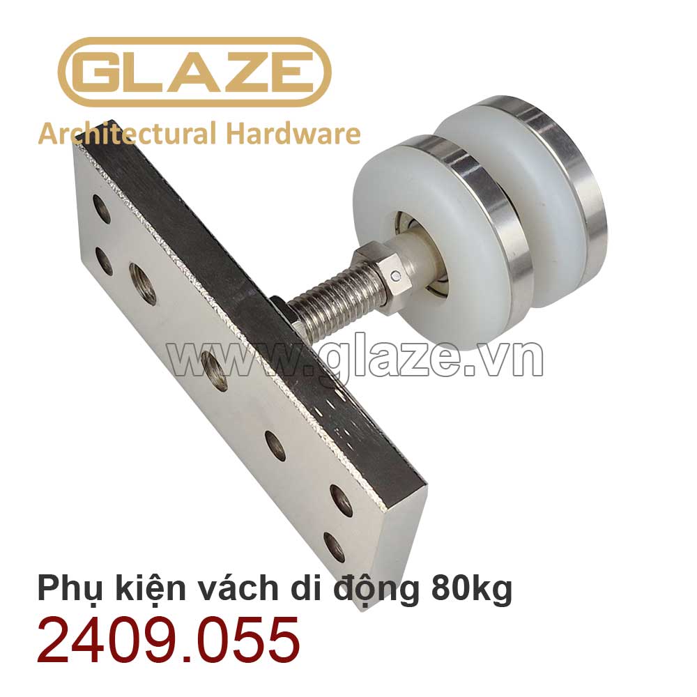 Phụ kiện bánh xe vách ngăn di động hệ 55 - Ảnh 2