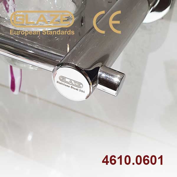Kệ ly đơn phòng tắm Inox - Ảnh 2